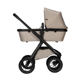 Dubatti One E5 Kinderwagen 2-in-1 Sand Frame Black/Black