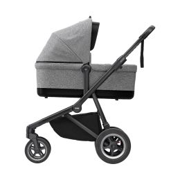 Thule Sleek Grey Melange On Black Inclusief Reiswieg