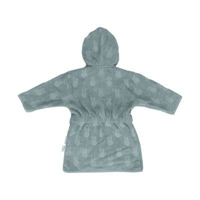 Jollein Badjas Badstof Miffy Jacquard Sea Green 3-4 Jaar