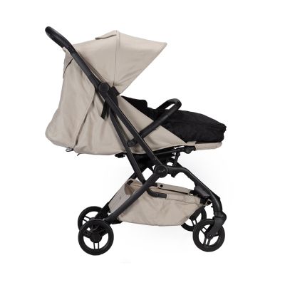 Qute Voetenzak Buggy Q-Cocoon Universeel Fleece Zwart