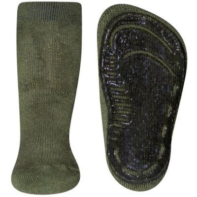 Ewers Sokjes Antislip SoftStep Olive