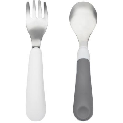 OXO Tot Vork &amp; Lepel Grey