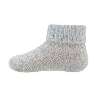 Ewers Rib Sokjes - Mt. 17/18 - Light Silver