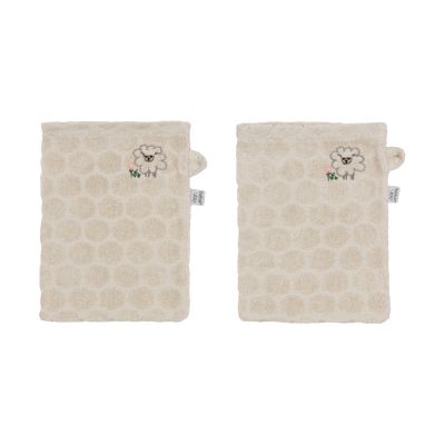 Bebe-Jou Washand Tiny Sheep 2 Stuks