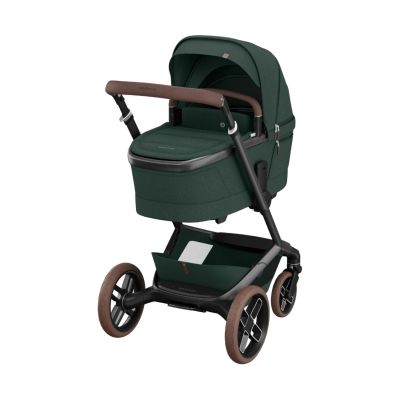 Maxi-Cosi Kinderwagen Fame Twillic Green (Dark Frame - Brown leather)