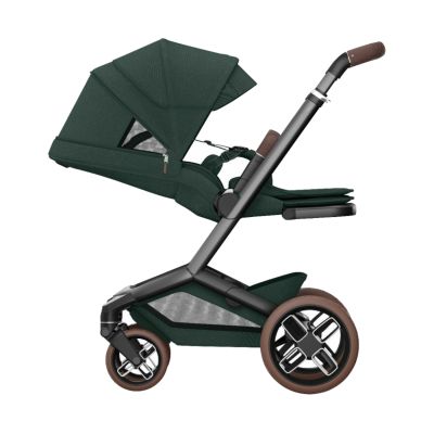 Maxi-Cosi Kinderwagen Fame Twillic Green (Dark Frame - Brown leather)