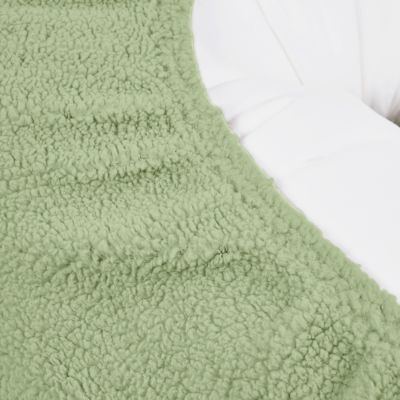 Meyco Baby Relaxhoes Voor Voedingskussen Teddy Olive Green