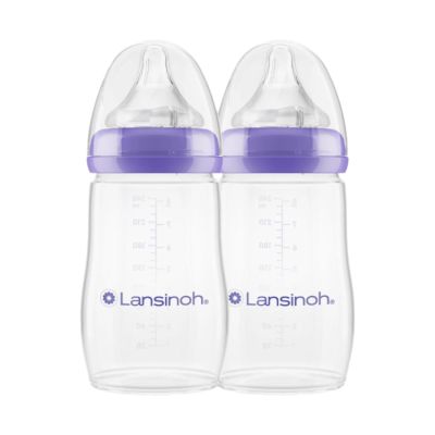 Lansinoh Fles Met Natural Wave Speen 240 ml (2 stuks)