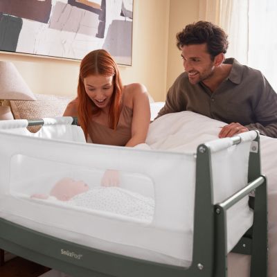 Snuz Bedside Crib SnuzPod 4 Sage