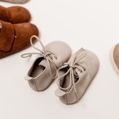 Baby Dutch Babyboots Nova Ecru Suede M / 19