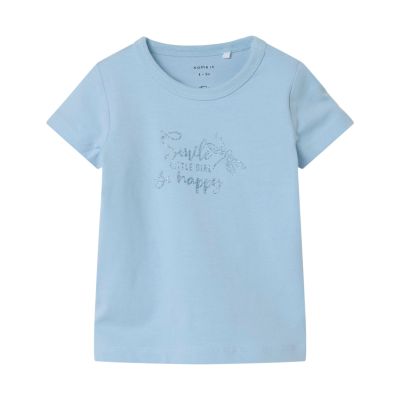 Name It T-Shirt Huline Chambray Blue