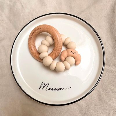 Chewies & More Bijtring Croissant - Beige