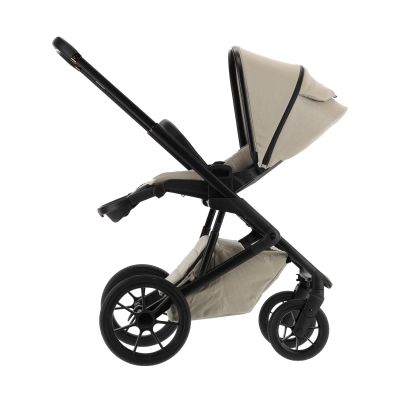 Qute Q-Rider Plus Kinderwagen 4-in-1 Mineral Clay | Maxi-Cosi Cabriofix i-Size Essential Black