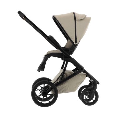 Qute Q-Rider Plus Kinderwagen 4-in-1 Mineral Clay | Maxi-Cosi Cabriofix i-Size Essential Black