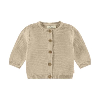 A Tiny Story Vest Oatmeal Melange