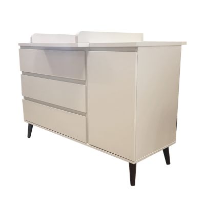 TWF Commode XL 3 Laden 1 Deur Beach Island Clay