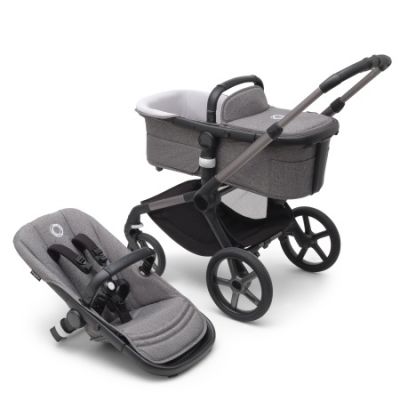 Bugaboo Fox 5 Base Graphite / Grey Melange Exclusief Sun Canopy