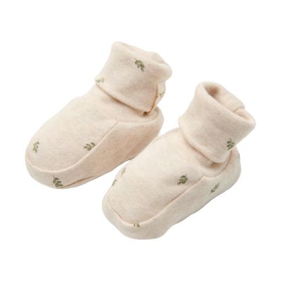 Little Dutch Slof Little Farm Green leaves Size 1 - 44/56