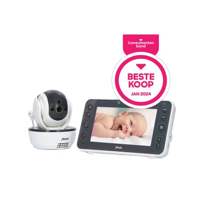 Alecto Babyfoon Met Camera En Kleurenscherm Wit/Antraciet DVM200XL