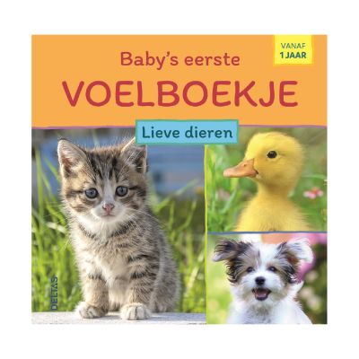 Deltas Baby&#039;s Eerste Voelboekje Lieve Dieren