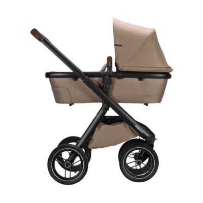 Dubatti One E5 Kinderwagen 2-in-1 Frame Black/Dark Brown