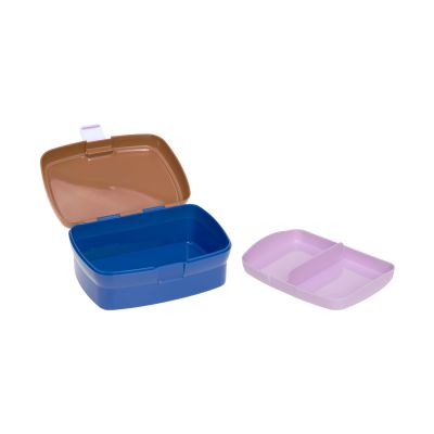 Lassig Lunch Set Little Gang Smile Caramel/Blue