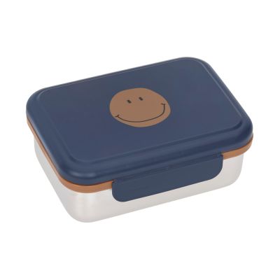 Lassig Lunchbox Roestvrij Staal Little Gang Smile Navy