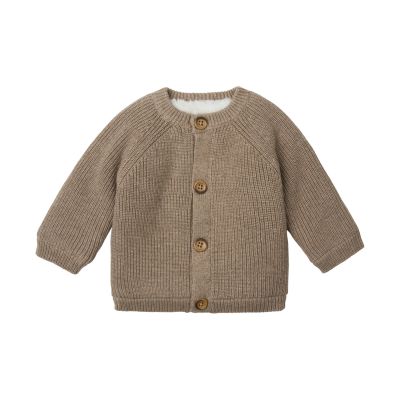 Noppies Nevers Knit Vestje Taupe Melange