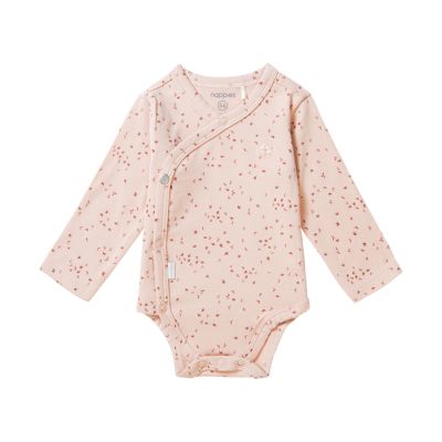 Noppies Romper Norsik Print Rose Smoke