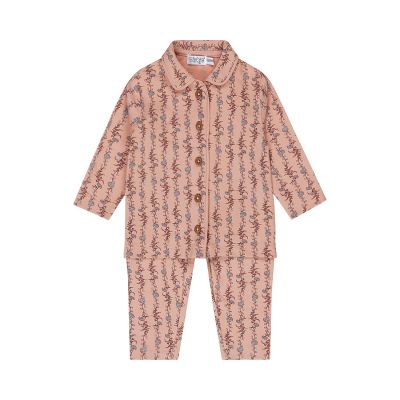 Dirkje Pyjama Flower Dusty Pink