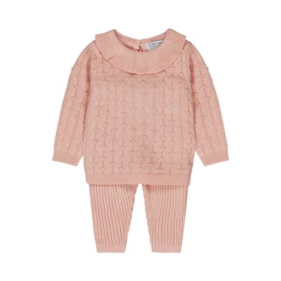 Dirkje 2-Delige Set Knit Blushed Pink 56