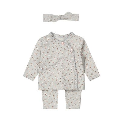Dirkje 2-Delige Set + Haarband Faded Blue 56