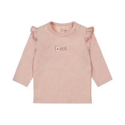 Dirkje T-Shirt Lange Mouw Light Dusty Pink 50