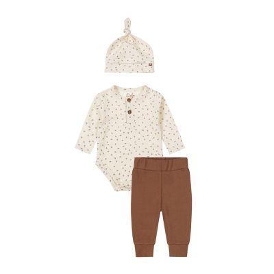 Dirkje 2-Delige Set + Muts Brown 62