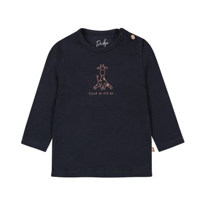 Dirkje T-Shirt Lange Mouw Navy 50