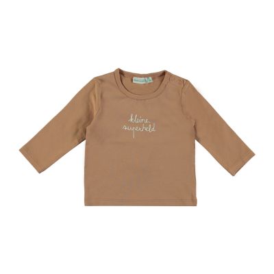 Babylook T-Shirt Superheld Cafe Au Lait 68