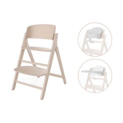 Cybex Kinderstoel Click & Fold All Natural - Light Natural 3 In 1