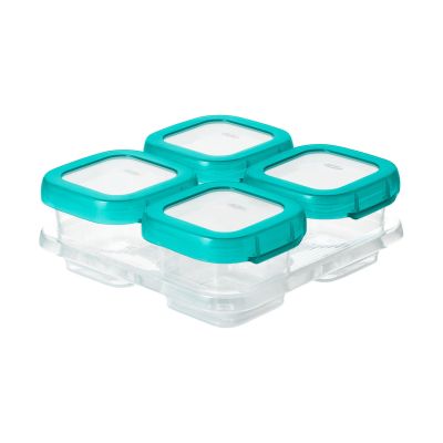 OXO Tot Diepvriesdoosjes Teal 4x120ml